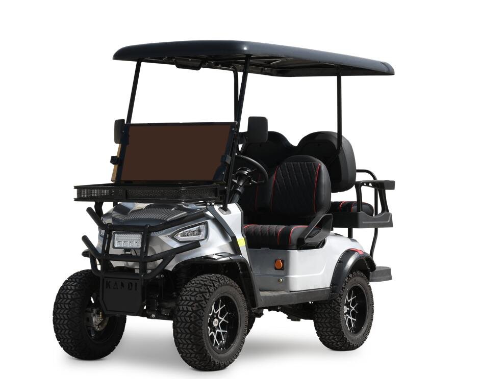 electric golf cart 5w-white silver