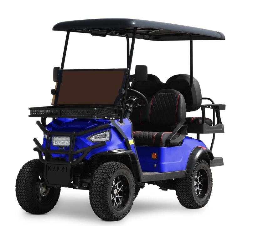 electric golf cart 5w blue